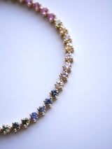Sapphire Gradient Tennis Bracelet