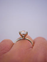 Round Diamond Solitaire Ring
