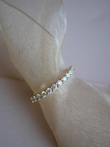 Wide Half Eternity Band