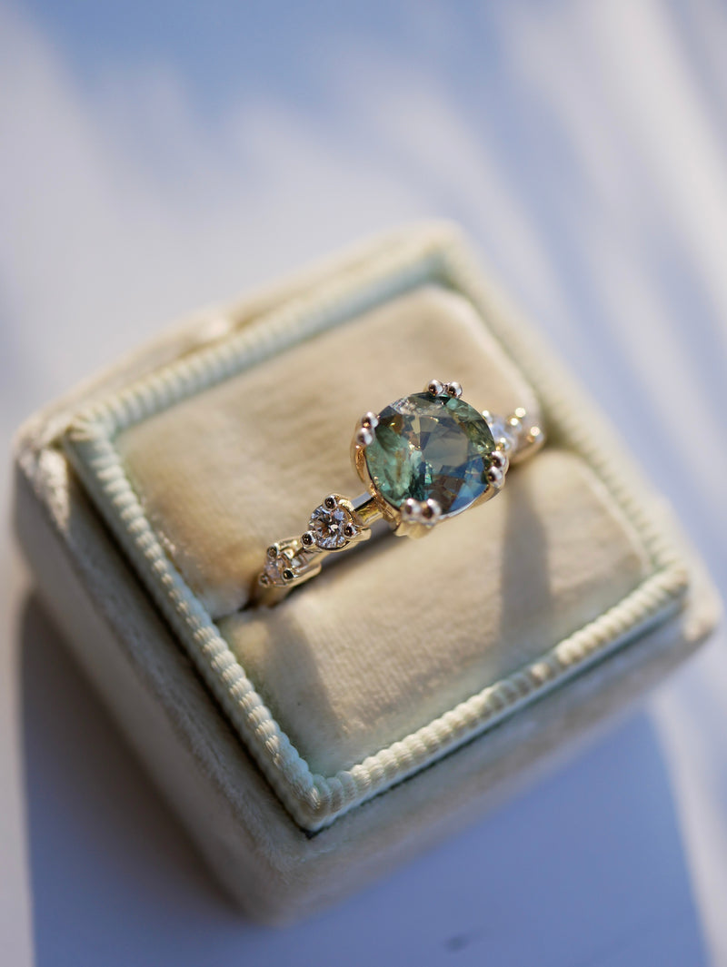 Parti Sapphire Distance Ring
