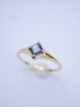 June Alexandrite Signet Ring