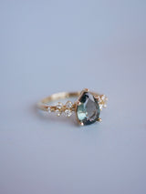 Pear Sapphire Athena Ring