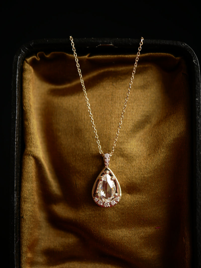 Pear Diamond Pendant