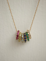 Gemstone Spinner Charm