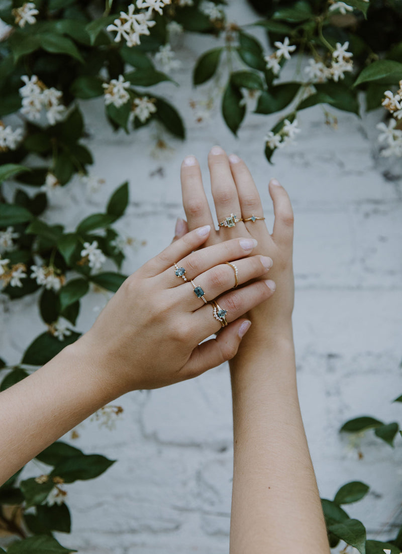 Crown Contour Ring