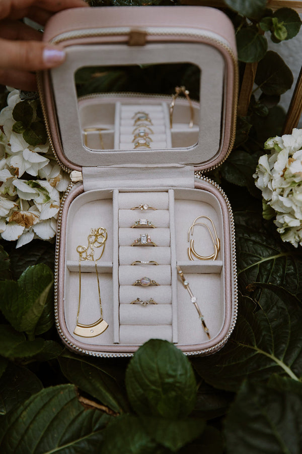 Blush Deluxe Travel Case