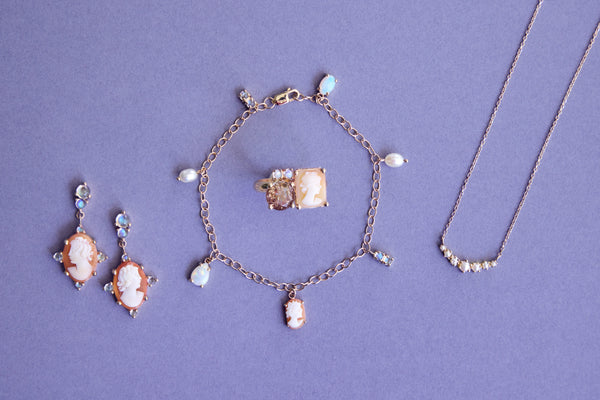 Cameo Charm Bracelet