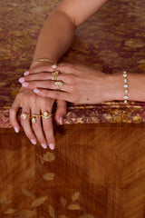 Australian Opal Chain Bracelet