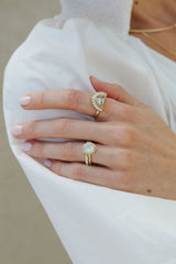 Diamond Halfmoon Sol Ring