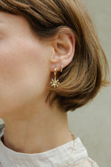 Little Dipper Huggie Hoops: Australian Opal