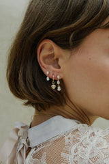 Diamond Petal Studs