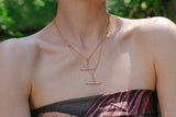 Baguette Diamond T-Bar