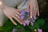 Pear Opal Reign Ring