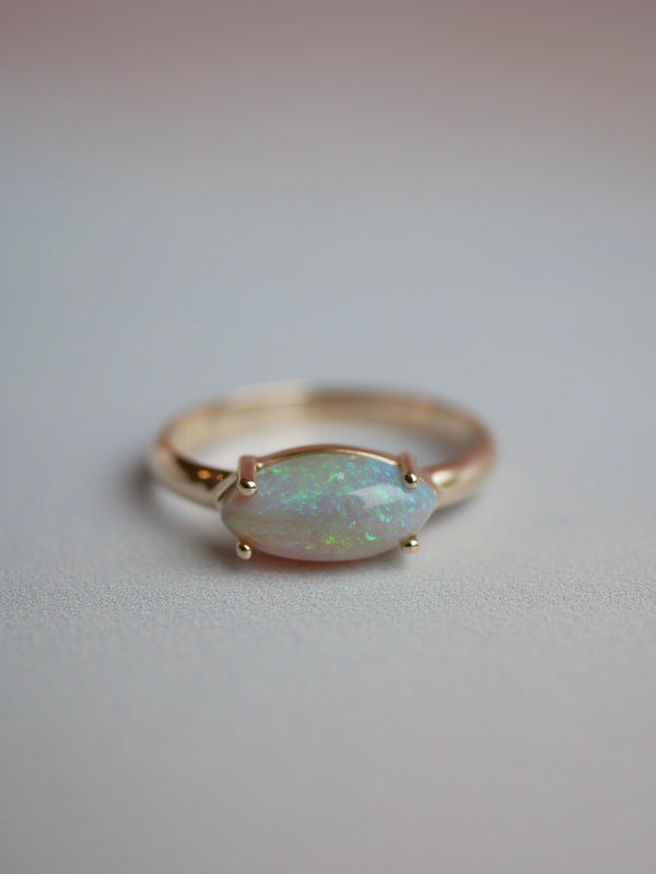 Marquise Opal Ring