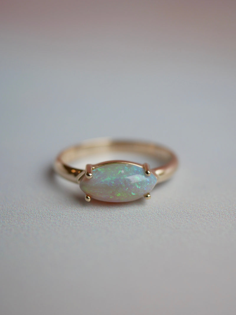 Marquise Opal Ring