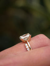 Radiant Partial Bezel Ring