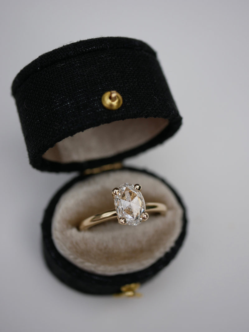 Rosecut Diamond Hidden Halo