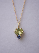 Lime Sapphire Pendant