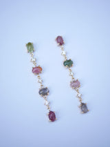 Tourmaline Waterfall Earrings