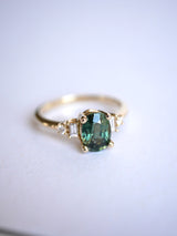 Green Sapphire James Ring