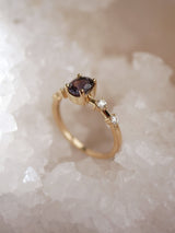 Multi-Color Sapphire Distance Ring