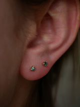 Teal Sapphire Studs