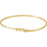 Infinity Clasp Bangle