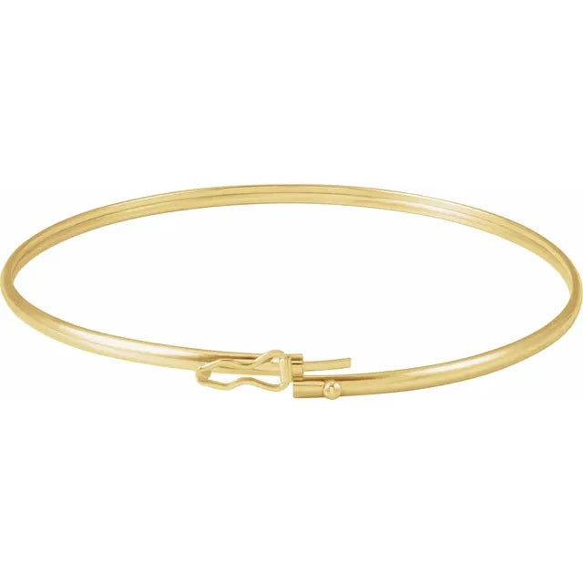 Infinity Clasp Bangle