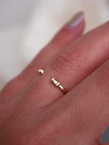 Baguette Cuff Ring