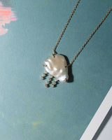 Pearl Cloud Shower Necklace