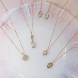 Australian Opal Filigree Necklace