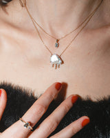 Pearl Cloud Shower Necklace