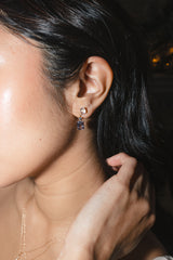 Rose de France Studs