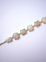 Australian Opal Chain Bracelet