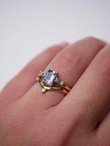 Diamond Peak Contour Ring