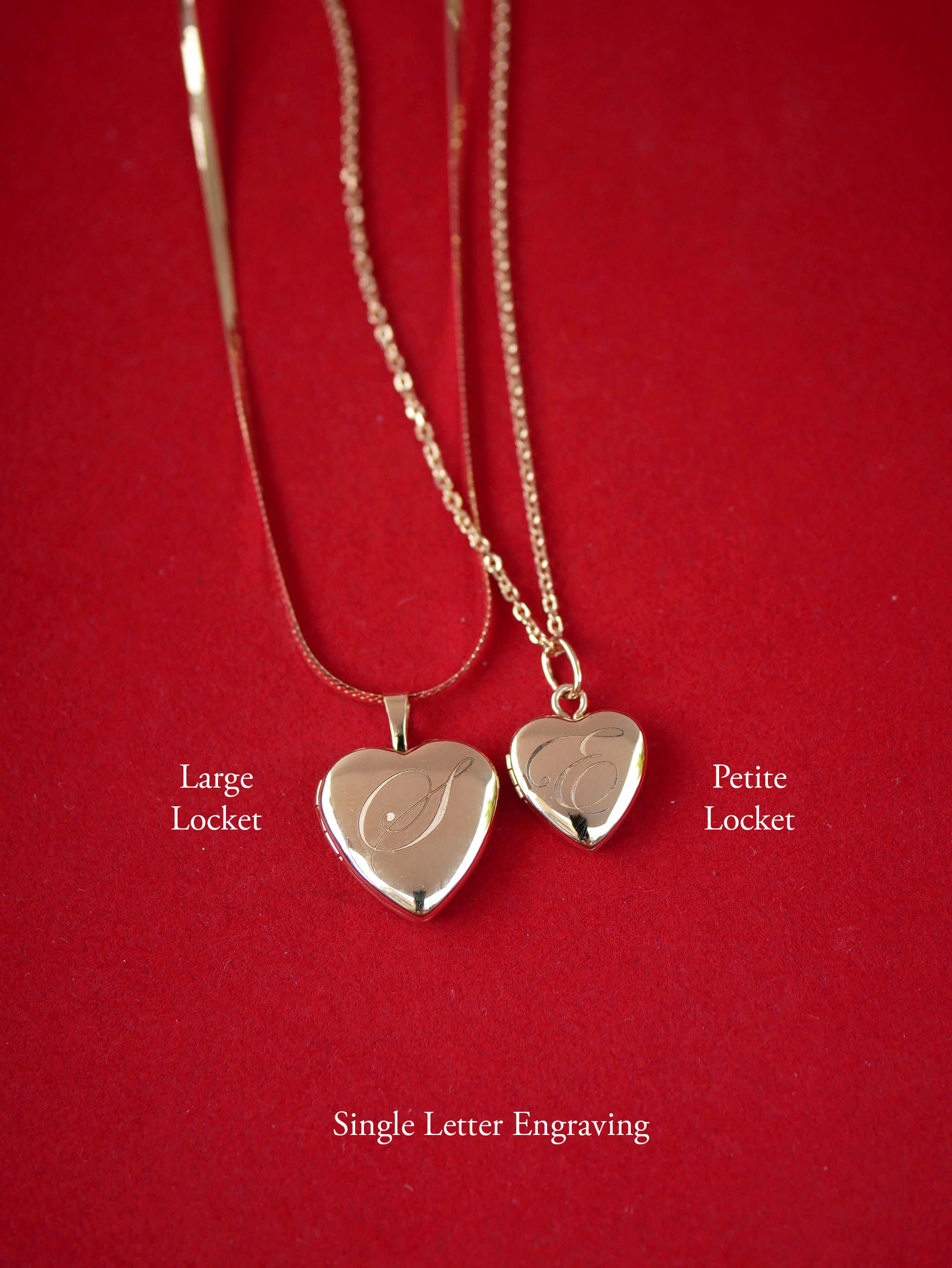 Big hot sale heart locket