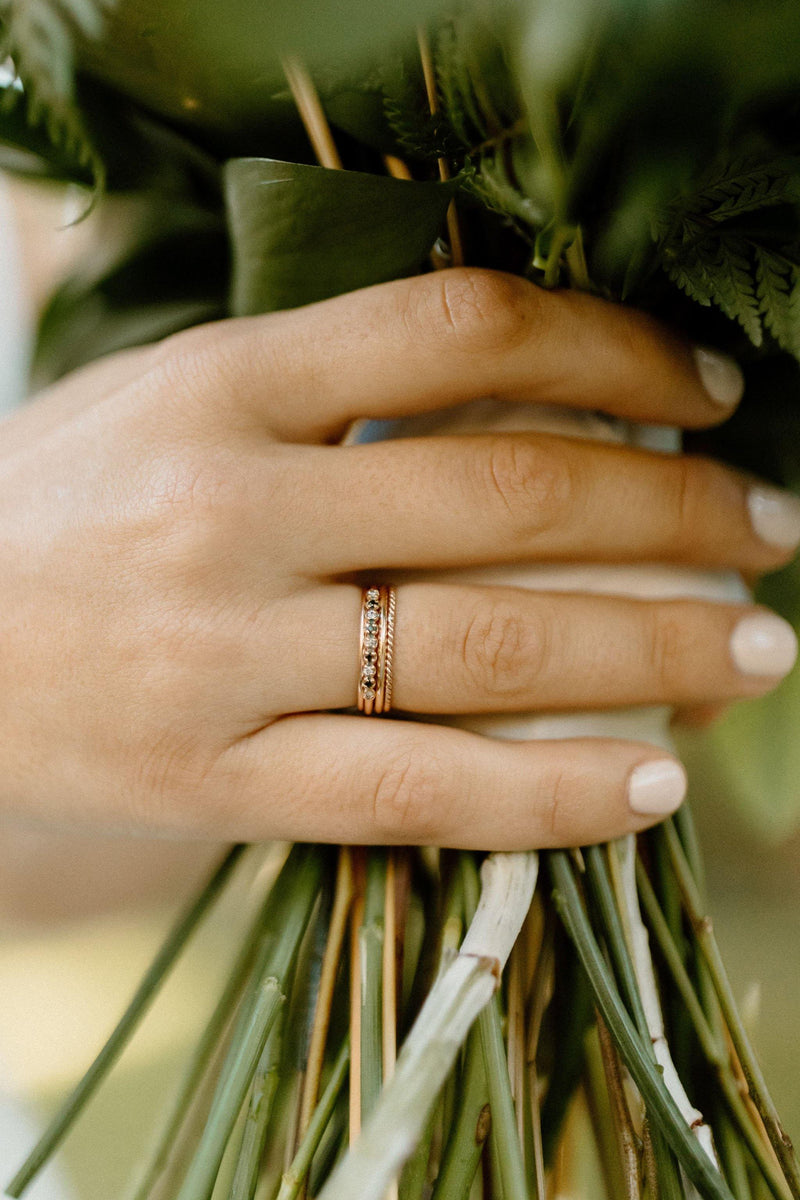 Twist Stack Ring - Emily Warden Designs