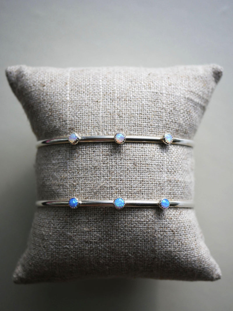 Triple Opal Bangle - Emily Warden Designs Site