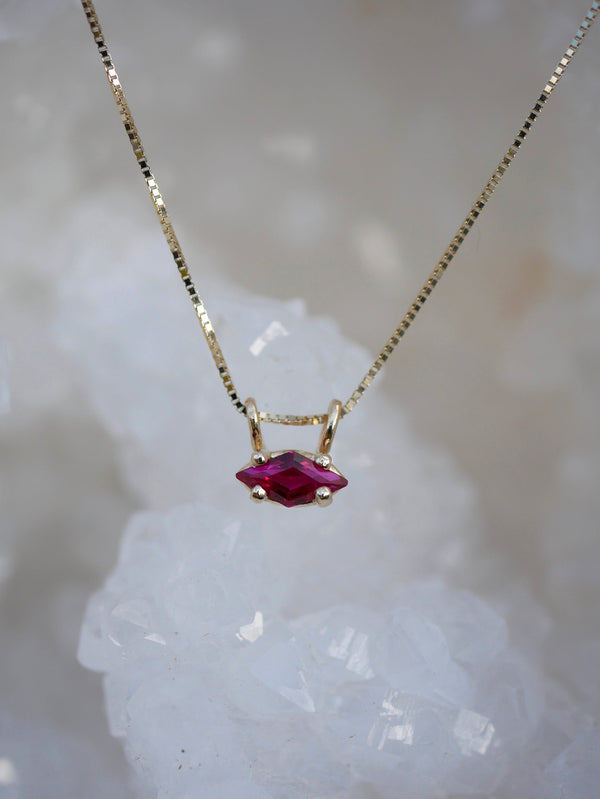 Ruby Kite Necklace