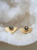 Pyrite Halfmoons - Emily Warden Designs Site