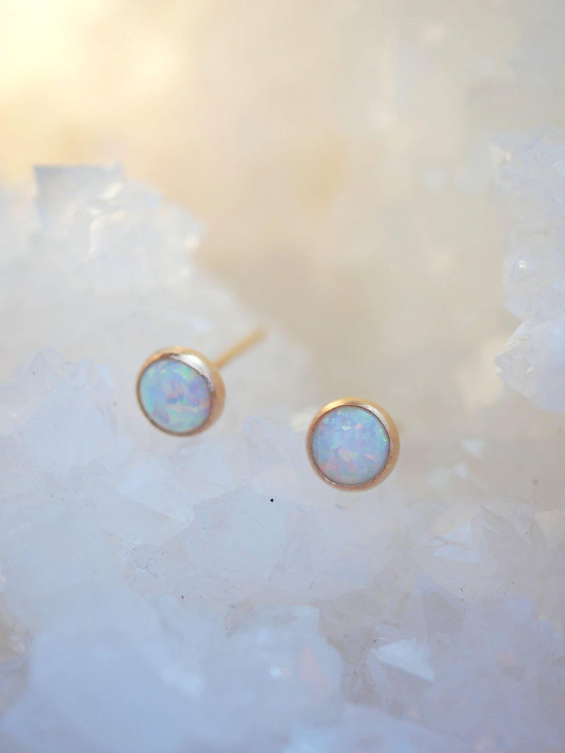 Classic Opal Studs - Emily Warden Designs Site