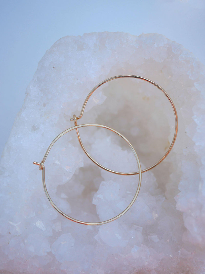 Round Everyday Hoops - Emily Warden Designs