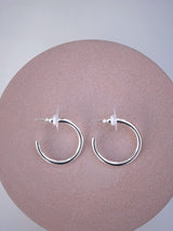 Chunky Hoop Studs - Emily Warden Designs