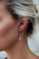 Beaded Trio Studs - Emily Warden Designs Site