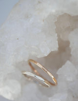 Hammered Stack Ring - Emily Warden Designs Site