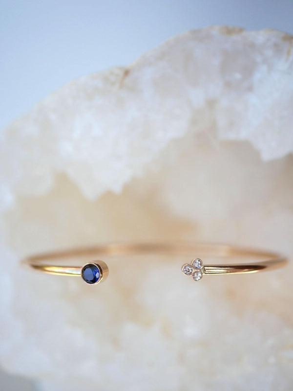 Tanzanite Arrow Cuff - Emily Warden Designs Site