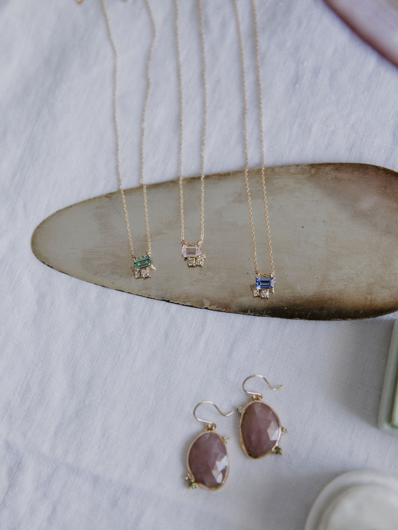 Tanzanite Balance Necklace