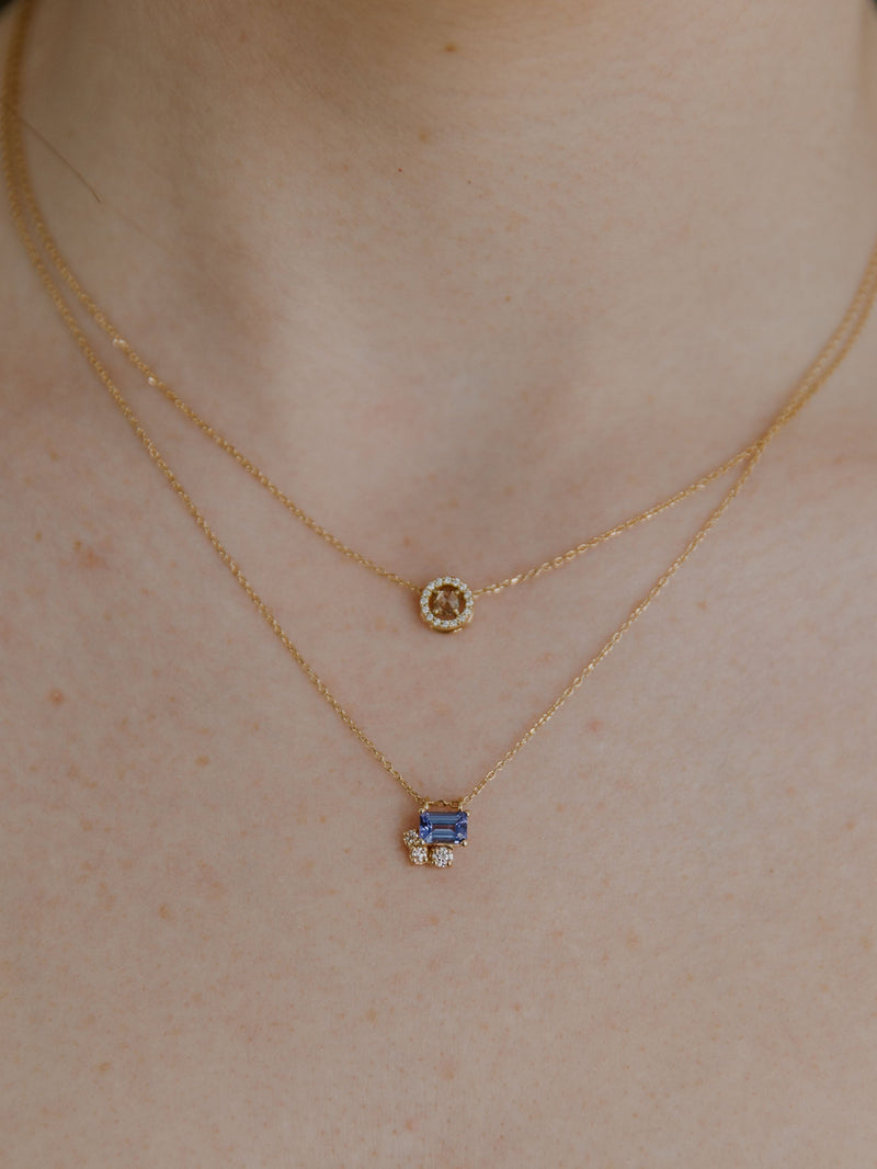 Tanzanite Balance Necklace