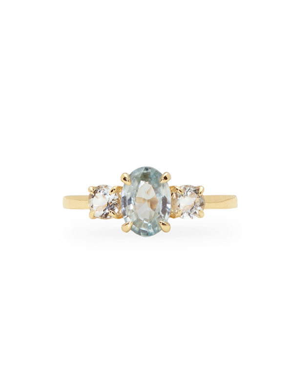 Aquamarine Cocktail Ring