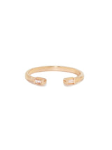 Baguette Cuff Ring